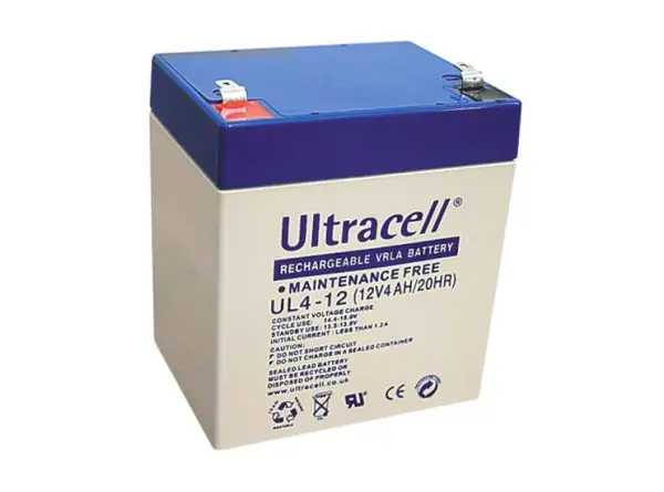 Acumulator Pb Ultracell 12V 4Ah F1 este soluția ideală pentru alimentarea dispozitivelor tale electrice. Proiectat pentru