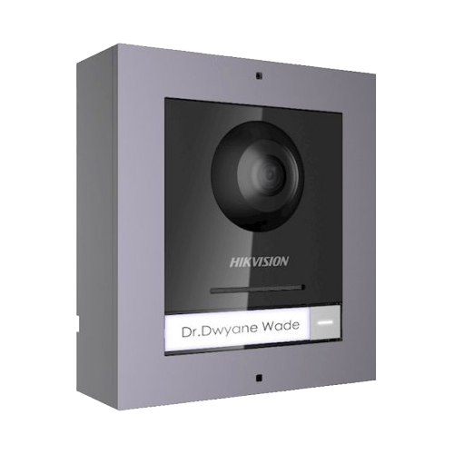 Rama montaj aparent, 1 modul, pentru interfon modular HIKVISION DS-KD-ACW1. Design elegant și funcțional, ideal pentru