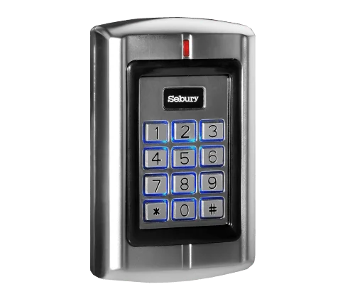 Controler stand-alone SEBURY SEB-BC2000 cu tastatură și cititor de carduri, ideal pentru acces securizat. Carcasa antivandal
