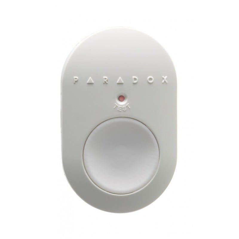 Buton panică wireless Paradox REM101, echipat cu un singur buton, funcționează pe frecvențele de 433/868 MHz. Ideal pentru
