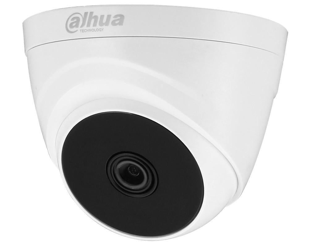 Camera de supraveghere Dome Dahua HAC-T1A21-0280B oferă o rezoluție de 2 MP, asigurând imagini clare și detaliate. Cu un