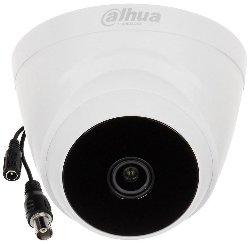 Camera de supraveghere Dome Dahua HAC-T1A21-0280B oferă o rezoluție de 2 MP pentru imagini clare și detaliate. Dotată cu