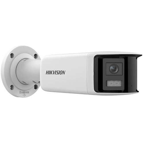 Camera IP HIKVISION ColorVu 4MP cu lentilă de 2.8mm oferă o vedere panoramică de 180 de grade, ideală pentru monitorizarea