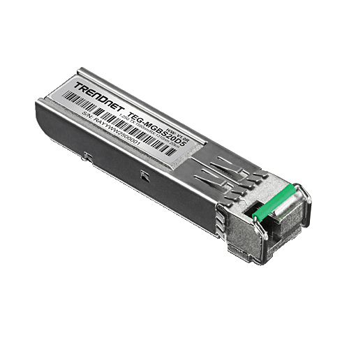 Modul SFP Dual Wavelength Single-Mode Simplex LC TRENDnet TEG-MGBS20D5 este soluția ideală pentru extinderea rețelei tale.