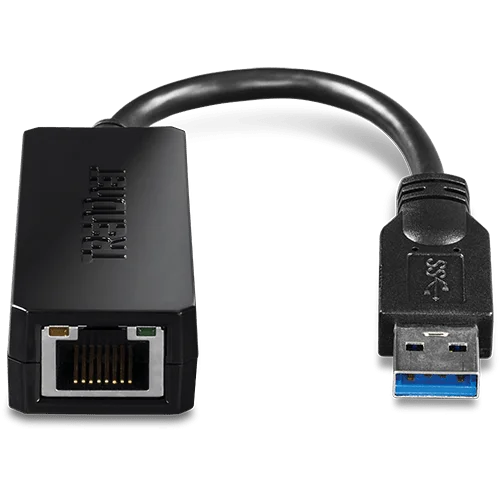 Adaptor USB 3.0 la Ethernet Gigabit RJ45 TRENDnet TU3-ETG oferă o conexiune rapidă și stabilă la internet printr-un port USB