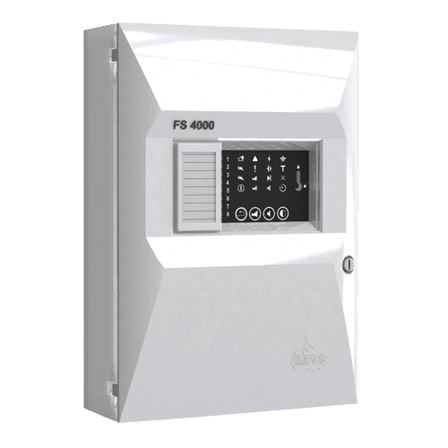 Centrala De Incendiu Conventionala 6 Zone UNIPOS FS4000-6 32 Detectoare 80 Ore Backup