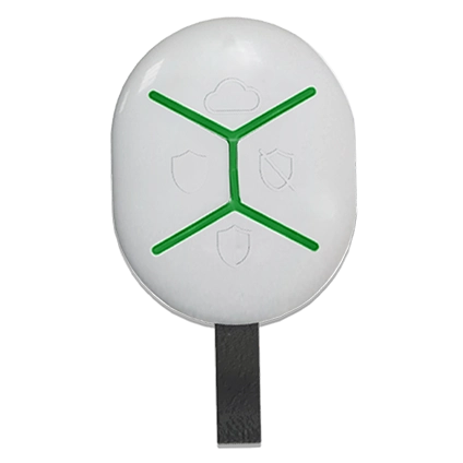Telecomanda wireless U-Prox Keyfob B4 este un dispozitiv compact și versatil, dotat cu 4 butoane pentru un control eficient.