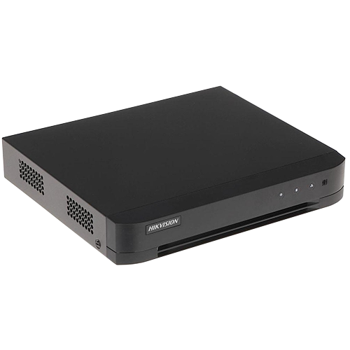 DVR HIKVISION iDS-7208HQHI-M1-E, 8 Canale, Compresie Video Eficientă H.265, Analiză Video Avansată, Redare Sincronizată, Stocare 10TB, Securitate Rezidențială și Comercială