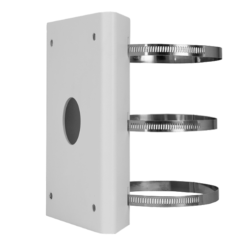 Adaptor montaj stalp pentru suport camera PTZ UNV TR-UP08-A-IN este soluția perfectă pentru instalarea eficientă a camerelor