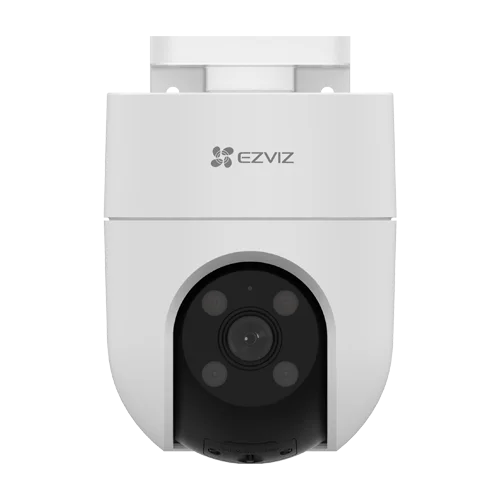 Camera de supraveghere Wi-Fi EZVIZ CS-H8C-2K+ oferă o rezoluție de 4 MP pentru imagini clare și detaliate. Cu o capacitate