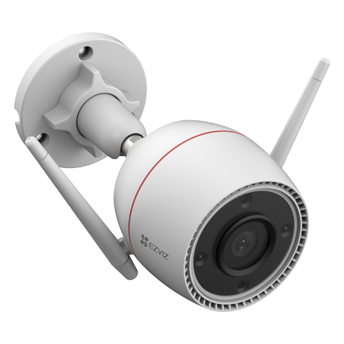 Camera de supraveghere Wi-Fi EZVIZ CS-H3c-2K+ oferă o rezoluție de 4 MP pentru imagini clare și detaliate. Cu tehnologie IR