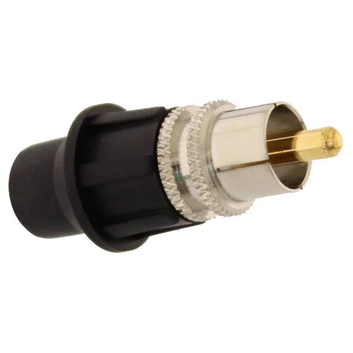 Conector RCA tata CAP SYSTEM CAP-KCM pentru conexiuni audio-video de înaltă calitate. Ideal pentru conectarea echipamentelor