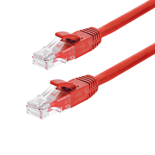 Patch cord Gigabit UTP cat6, LSZH, 5.0m ASYTECH TSY-PC-UTP6-5M-R este soluția ideală pentru conexiuni de rețea rapide și