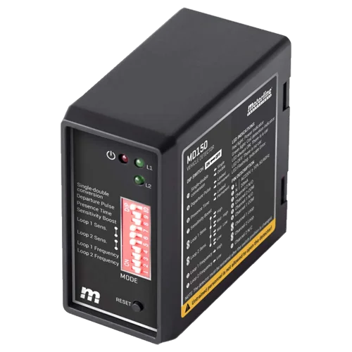Detector cu buclă magnetică MOTORLINE MD150, ideal pentru utilizare în spații comerciale și rezidențiale. Acest detector de