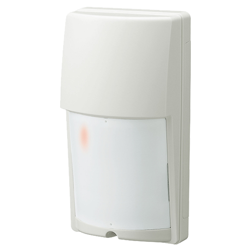 Detector de mișcare PIR exterior OPTEX LX-402, cu rază de detecție de 12x15 metri și un unghi de 120 grade. Acest senzor