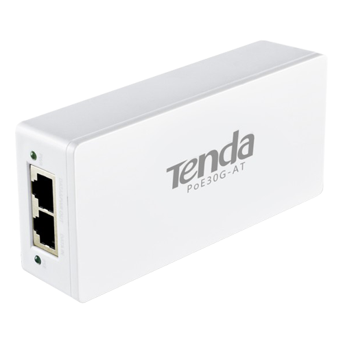 Injector PoE 30W TENDA TND-PoE30G-AT este soluția ideală pentru alimentarea dispozitivelor de rețea prin cablu Ethernet. Cu