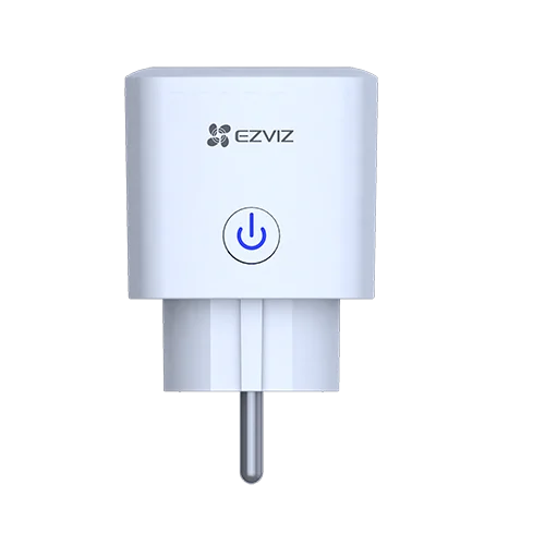 Priza inteligentă Smart Home EZVIZ CS-T30-10A-EU, conectivitate Wi-Fi, voltaj 220V și capacitate maximă de 10A. Ideală