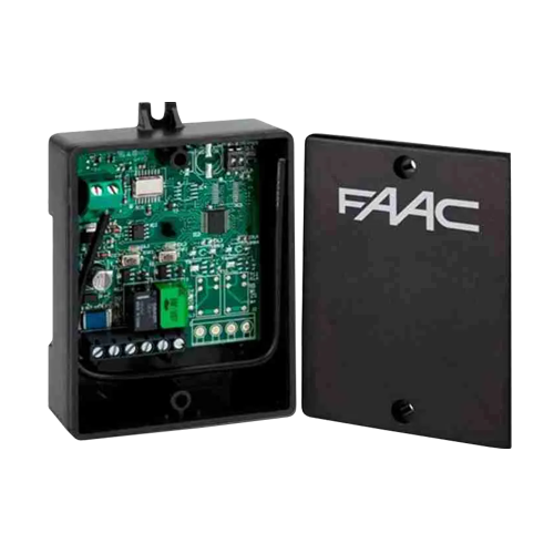Receptor extern 4 canale XR4, 433Mhz FAAC XR4-787753 este soluția perfectă pentru controlul eficient al sistemelor de