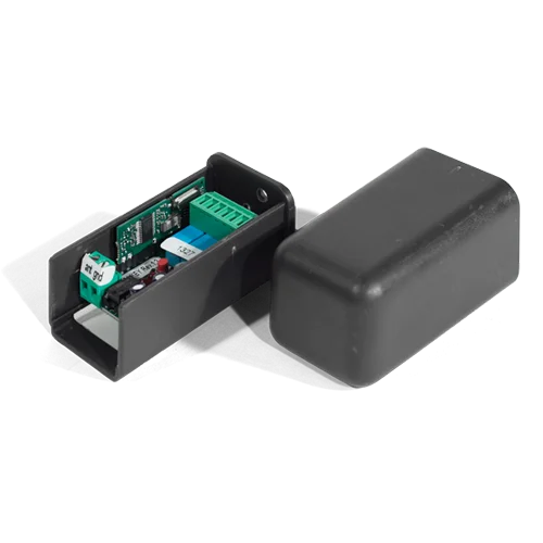 Receptor radio cu 2 canale, frecvență de 433.92 MHz, compatibil cu până la 500 telecomenzi, ideal pentru automatizarea