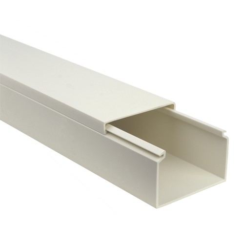 Canal cablu 60x40mm, 2m DLX PVC-605-40 ideal pentru organizarea cablurilor. Fabricat din PVC de înaltă calitate, acest canal