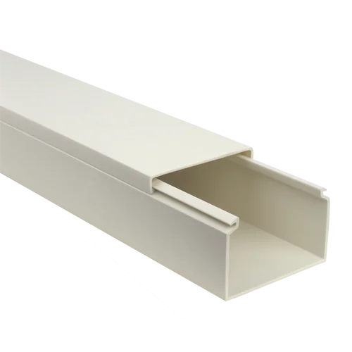 Canal cablu 60x40mm, 2m DLX PVC-605-40 ideal pentru organizarea cablurilor. Fabricat din PVC de înaltă calitate, acest canal