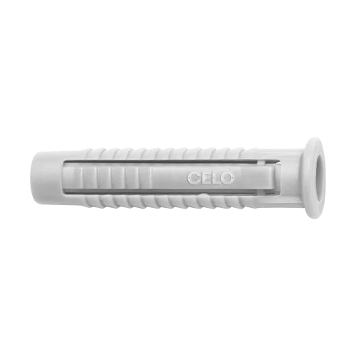 Diblu universal din nylon M6x30 FX, 100 bucăți, marca CELO 96FX. Ideal pentru prinderea sigură a elementelor de construcție