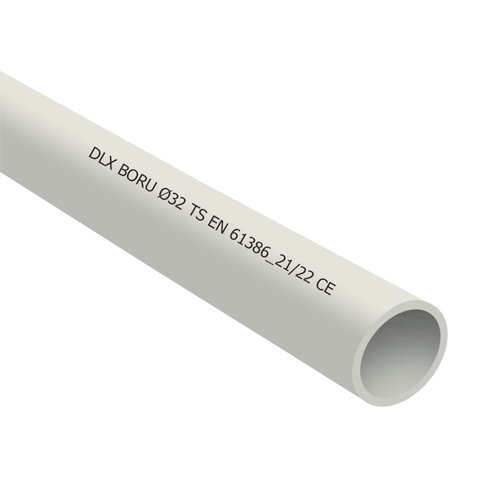 Tub PVC rigid D16, 750N, 3m DLX TRP-802-16 este soluția ideală pentru proiectele tale de construcție. Fabricat din PVC de