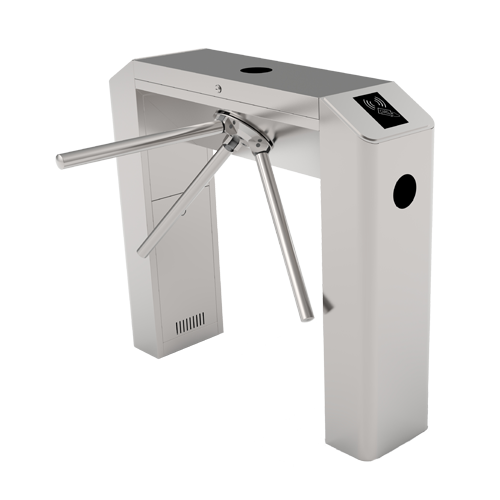 Turnichet tripod ZKTeco TS-TS2000-PRO semiautomat, ideal pentru controlul accesului în diverse medii. Acest model Bridge,