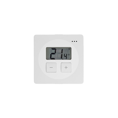 Termostat wireless Vesta TMST-15 ZBS, compatibil ZigBee, funcționează pe frecvența de 2.4 GHz. Acest dispozitiv inteligent