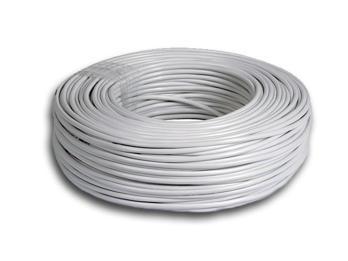 Cablu Efractie Ecranat 8 x 0.22 PVC Alb Antiflacara CEAM SA82BI