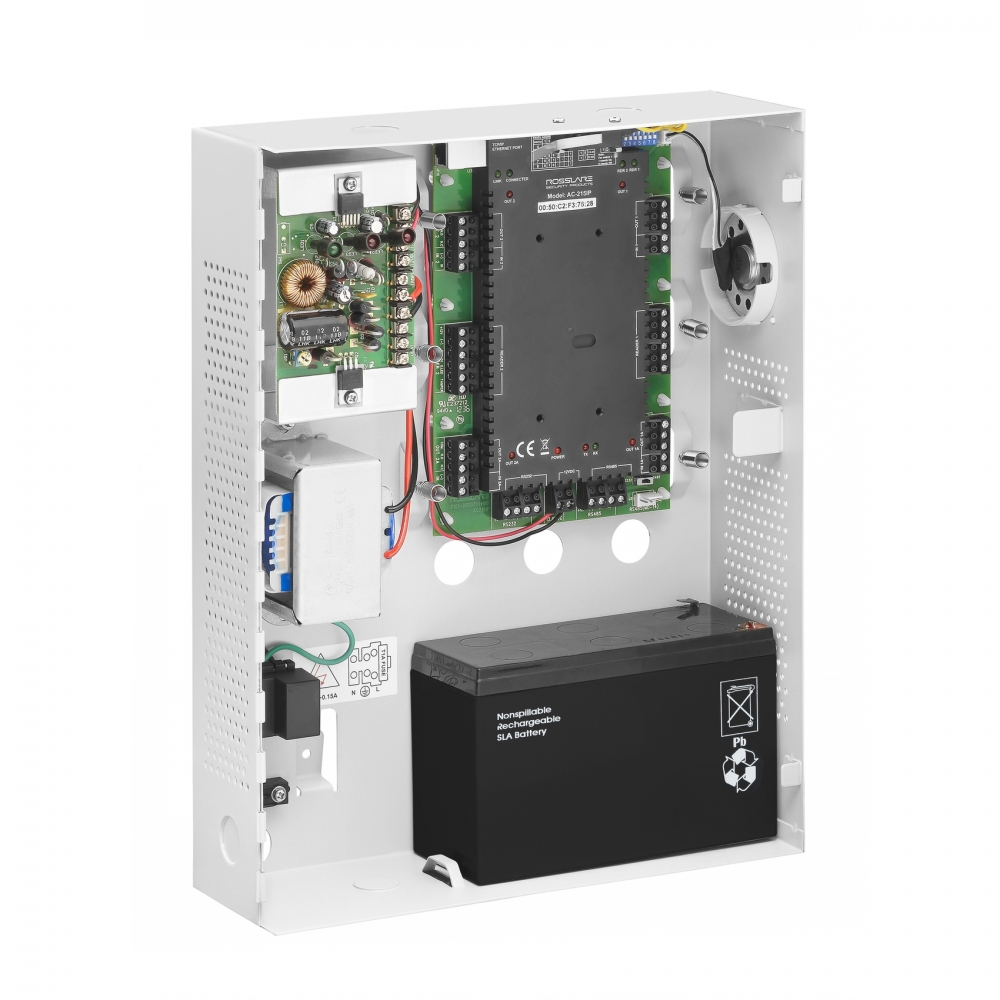 Centrala de control acces TCP/IP ROSSLARE AC-215IP este soluția ideală pentru gestionarea securității. Această unitate
