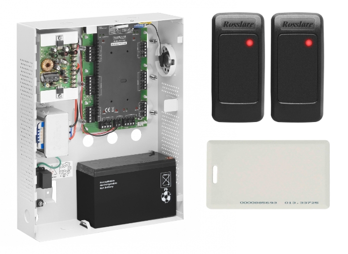 Kit acces Rosslare AC-215IP este soluția ideală pentru controlul accesului în orice mediu. Acest pachet include un cititor