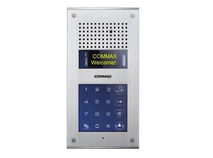 Post de exterior pentru bloc din familia MODUM – COMMAX CMP-CTS/RF1 este soluția ideală pentru integrarea sistemelor de
