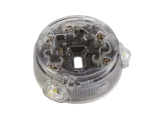 Soclu sirenă adresabilă BENTEL FIRECLASS FC440AIB cu flash, 15 tonuri, 4 nivele de volum și un nivel de zgomot de 90dB.