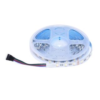 Banda LED RGBWW, 300 LED-uri, 5m, IP20 Q-18A106 este soluția perfectă pentru iluminatul decorativ și ambient. Această bandă