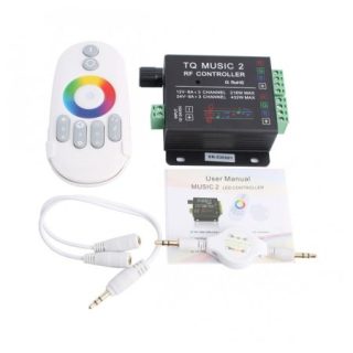 Controller Led RGB TQ Music 2 RF + Wifi Q-18A119 este soluția perfectă pentru a controla iluminatul ambiental din casa ta.