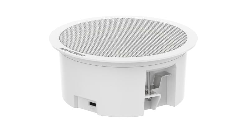 Difuzor IP de tavan HIKVISION DS-QAZ0203G1-S, 3W, ideal pentru sisteme de sonorizare. Design compact și elegant, se
