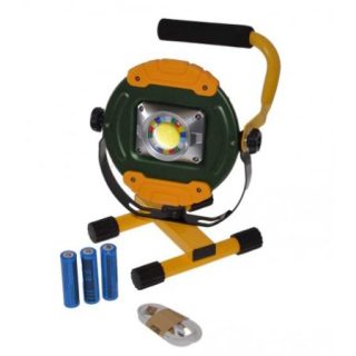 Lampa de lucru W821 LED COB 30W cu suport oferă o iluminare puternică și eficientă pentru diverse activități. Designul său