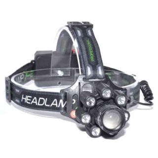 Lanterna frontala cu 9 LED-uri BL-T88-8 Q-19B013 este alegerea perfecta pentru aventurile tale in aer liber. Cu un design