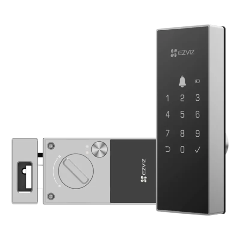 Yala Inteligentă Premium Wi-Fi cu Sonerie - EZVIZ CS-DL03(Grey)