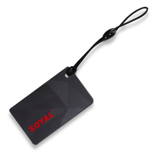Keytag AR-TAGF73W40F-MF06, Mifare 13.56 MHz, 1kB EEPROM, Negru