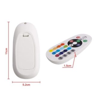 LED Auto RGB cu Telecomanda, Soclu Feston 31mm, 2 Buc - Q-1F023