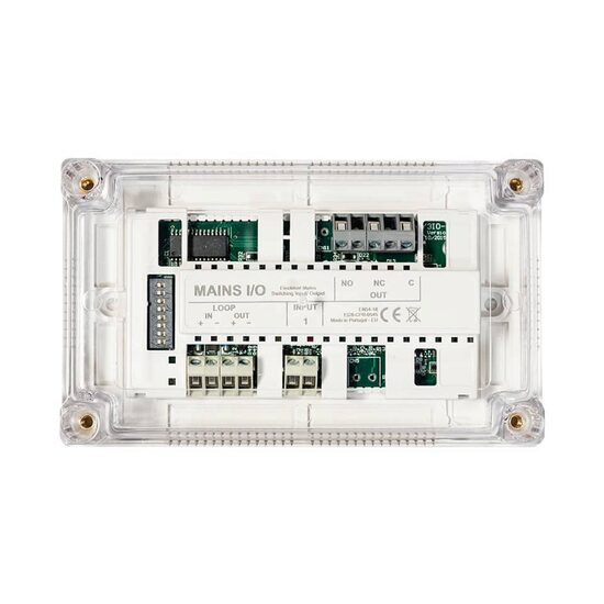 Modul Adresabil MAINS-I/O GLOBAL FIRE, Intrare Monitorizată 8A, Izolat Galvanic