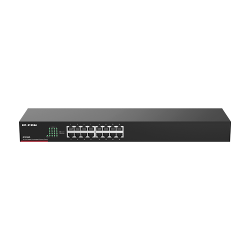 Switch 16 Porturi Gigabit, Unmanaged, 1U, Plug and Play - IP-COM G1016G