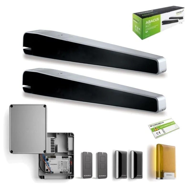 KIT Automatizare porți batante până la 3m, 24VDC, pentru trafic frecvent - COMUNELLO ABACUS 300/24V HP