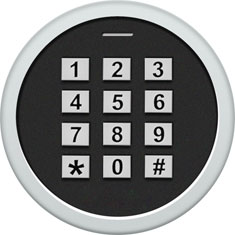 Cititor standalone RFID 125kHz cu tastatură, Bluetooth, IP66, compatibil Tuya, 1000 utilizatori - INOut IN-K7-BT