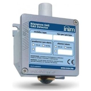 Detector electrochimic de monoxid de carbon (CO), IP55, conectare directă la bucla centrală – Inim S-ING703HLE