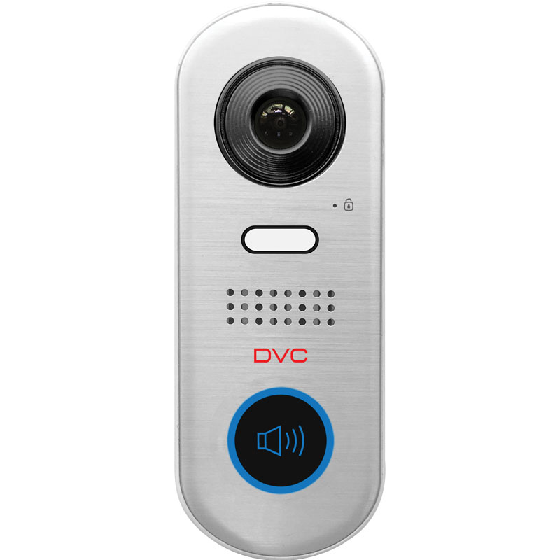 Stație compactă video exterior cu cameră color fisheye 170° și 1 buton mare - DVC DT610/FE