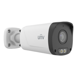 Camera IP 4MP, Dual Light, lentila 4mm, IR 30m, WL 15m, Mic, PoE, IP67 - UNV IPC2314LB-AF40-DL-ECO