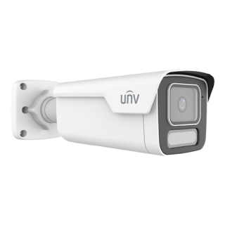 Camera IP Wise-ISP ColorHunter, 8MP, lentila 2.8mm, WL 40m, Alarma, Mic, PoE, Color 24/7, IK10 - UNV IPC2B18SE-ADF28K-WP-I1